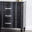 Table de chevet 1 pièce Glam Stylish Modern-242271457