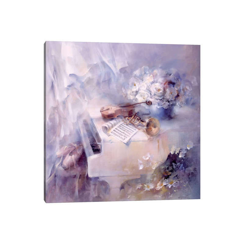 Like A Song by Willem Haenraets - Wrapped Canvas Painting, 66.04 cm H x 66.04 cm W x 1.91 cm D