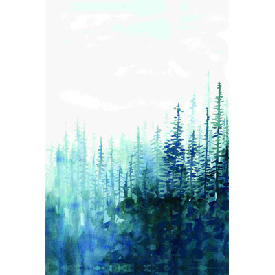 " Blue Forest " Painting Print