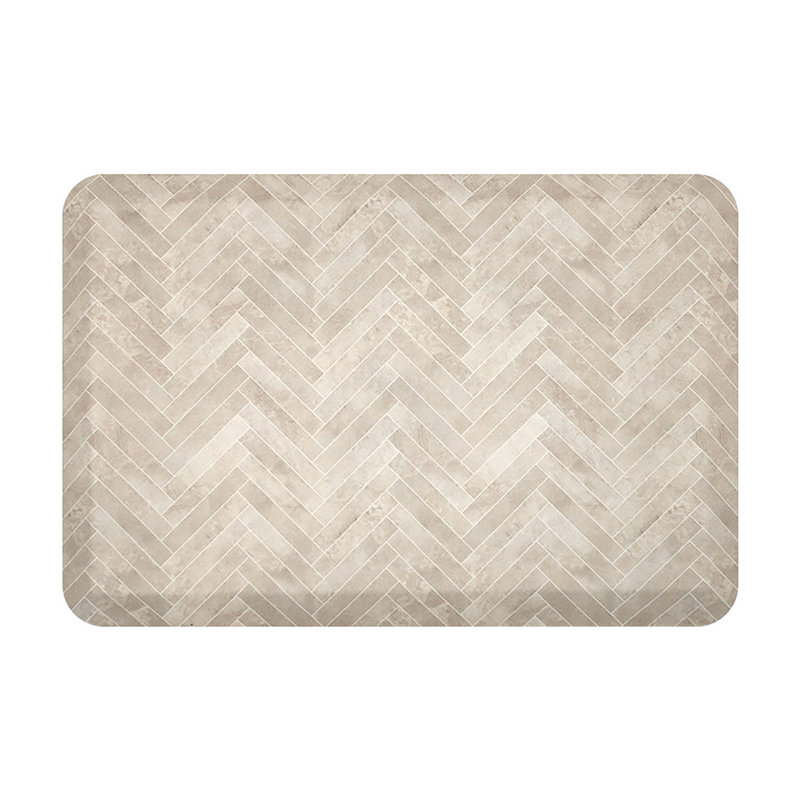 Tapis de cuisine antidérapant Happy Feet, Rectangle 1 pi 10 po x 2 pi 8 po