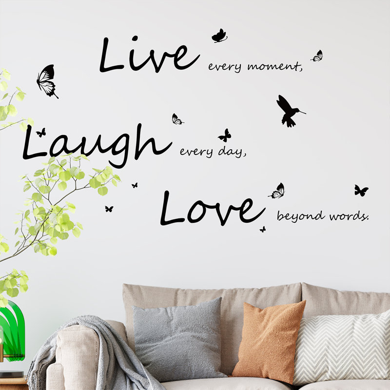 Non-Wall Damaging Wall Decal