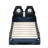 Twin Size Race Car-Shaped Platform Bed With LED And Upholstered Backrest-920759359