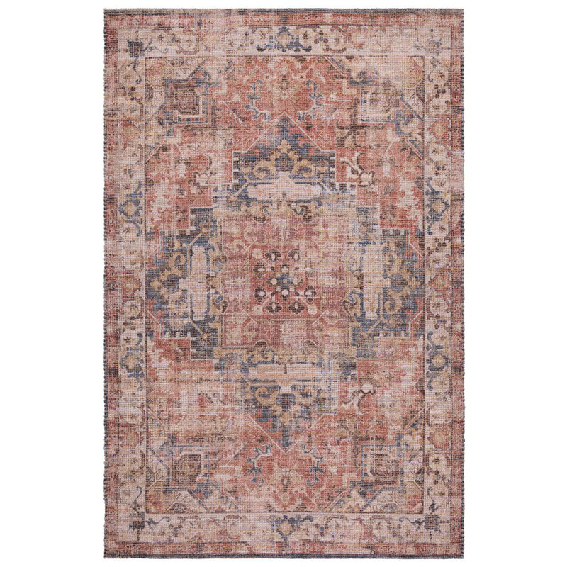 Saffron Hand Woven Jute/Sisal; Chenille; Cotton Vintage Look Indoor Rug, Rectangle 8' x 10'
