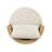 KONO OUTDOOR PATIO 3PC BOHO FAUX WICKER CHAT SET, BEIGE CUSHION