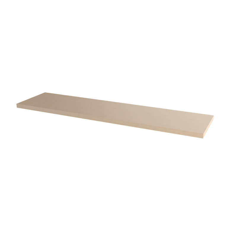 Modulus 90" Double Bathroom Vanity Top in Natural Oak