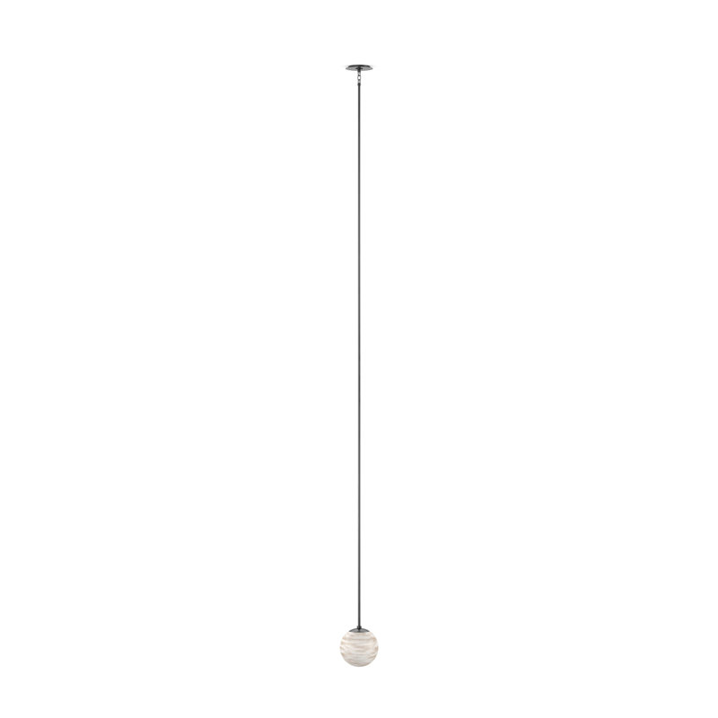 Luminaire suspendu Marble Globe 200 - noir, Bronze noir, H 7,87 po x l 7,87 po x P 7,87 po