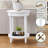 Mayall 18" Round End Table with Shelf-1448254941