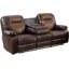 Canapé inclinable en similicuir 83,5 po Ardahan