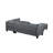 104.5" Upholstered Sofa,Chaise & Ottoman