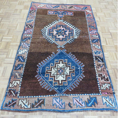 Corentin One-of-a-Kind 4'4" X 7' Wool Area Rug in Brown