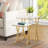 Mercer41 C-Shape Side End Table Set of 2
