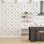 Just Kitchens Fruit Tile Design 33' L x 21" W Wallpaper Roll-71254280
