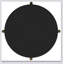 Table de bout ronde noire Benson