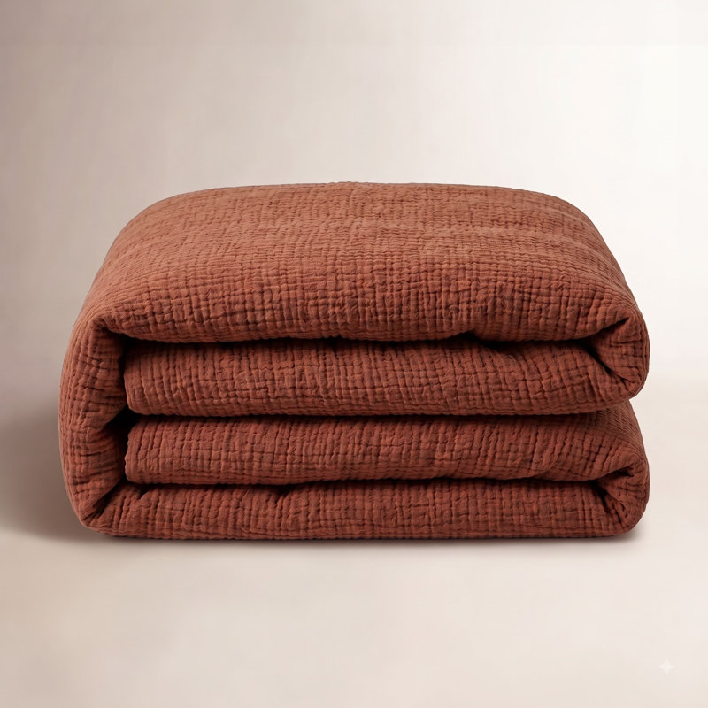 Seacove Duvet Cover, King Duvet Cover, Cinnamon