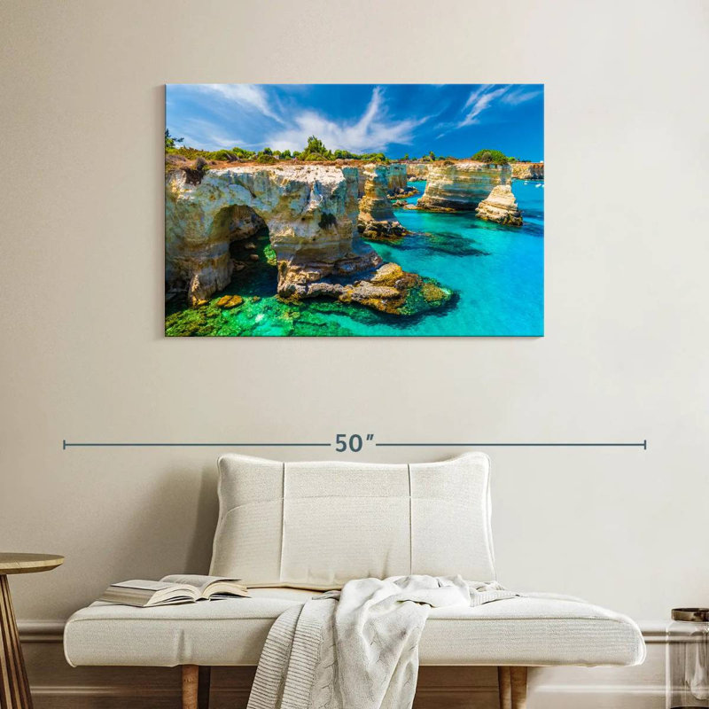 Sebbie Torre Sant'Andrea Cliffs, 26" H x 39" W