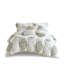 Ensembles de literie moderne très grand / très grand, mélange de coton chenille, conception capitonnée, idéal pour le confort de la maison