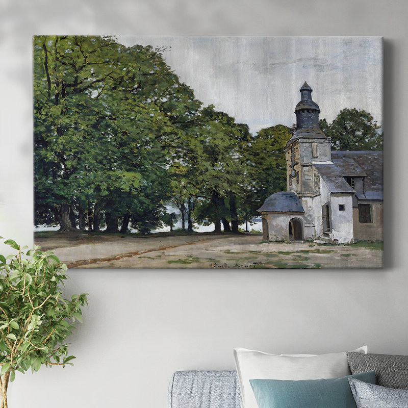 The Chapel Notre-Gallery Wrapped Canvas, H 40 po x l 60 po