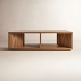 Low Space Solid Wood Coffee Table