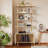 70.86" Modern Bookcase, 5-Tier Book Shelf With Arched Design Storage Cabinet  For Living Room, Bedroom-477254818