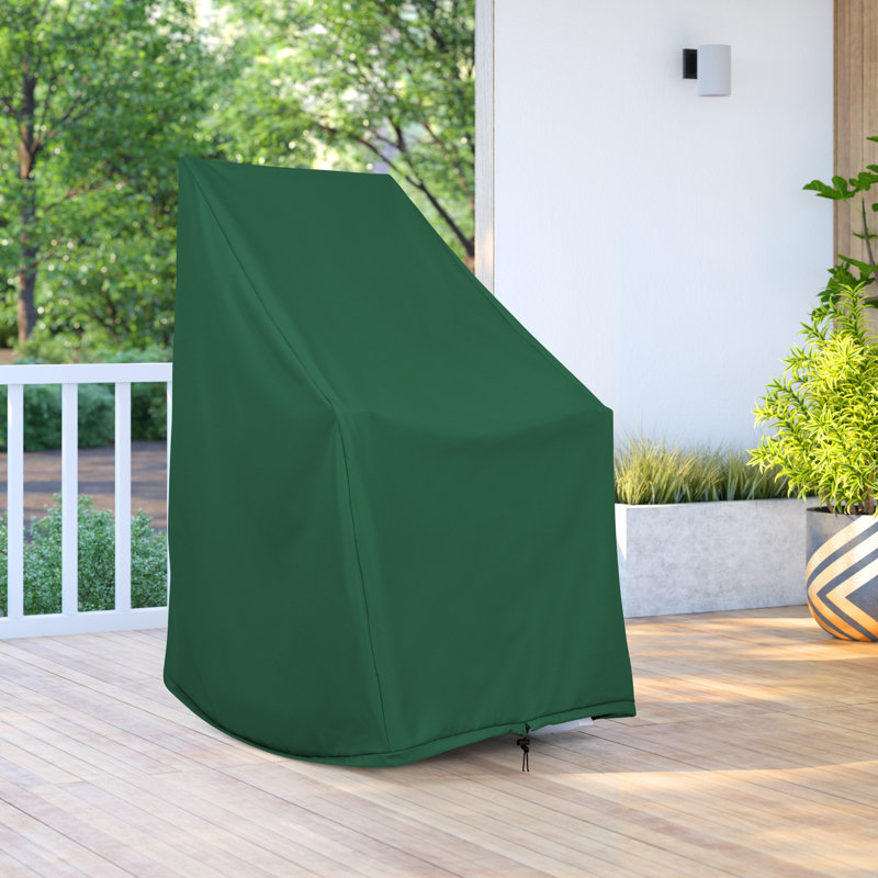Housse pour chaise berçante de patio Emjay, Vert forêt
