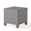 Table d'appoint cubique en rotin