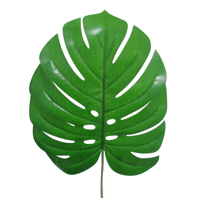 28 po feuille artificielle Philodendron Monstera