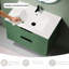 Meuble-lavabo flottant moderne avec lavabo et tiroirs en céramique-129694827