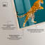 «Twin Jaguars Shadowbox», impression murale moderne par Art Remedy, cadre blond, 30 x 20-1498564147-1498564148