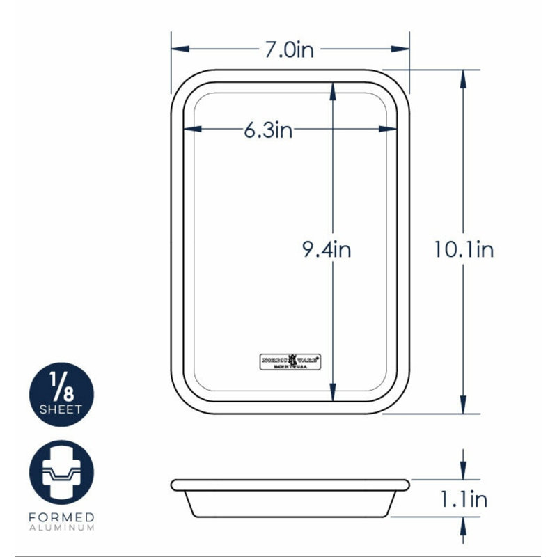 Nordic Ware 1/8th Baking Sheet Pan