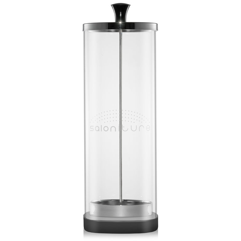 Glass Jar, 11.75" H x 3.5" W x 3.5" D