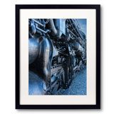 Santa Fe 5021 In Sacramento Print by Steven Heap