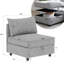 Cala Upholstered 61 " Chenille Sectional-163936271