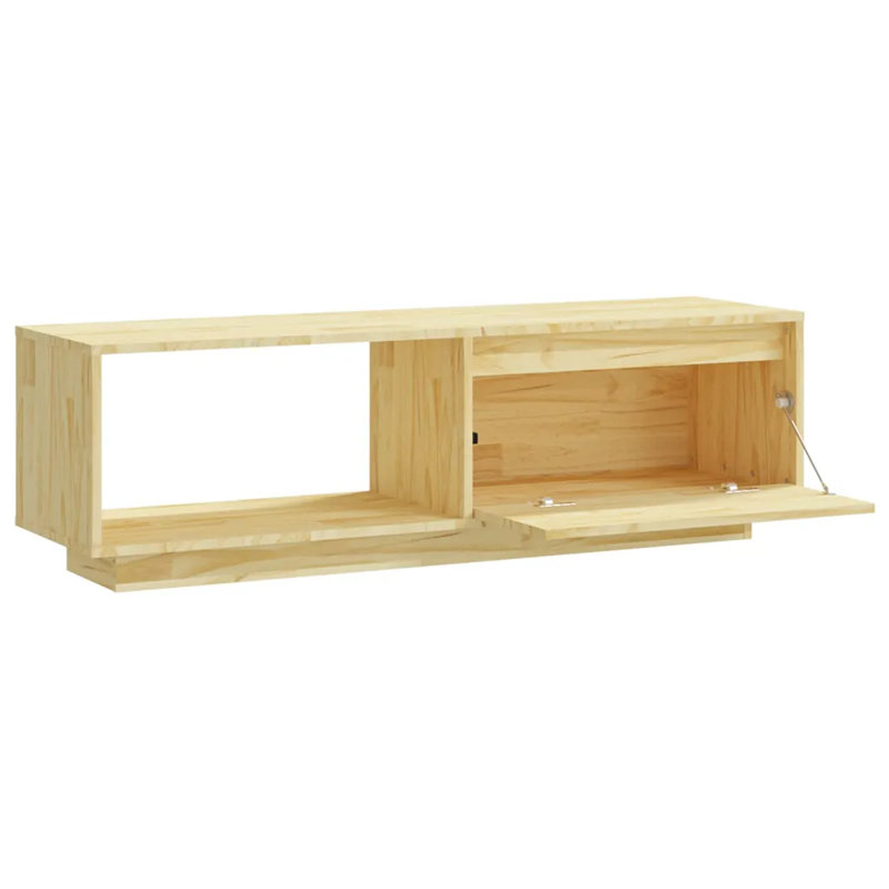 Gavon Unfinished TV Stand, Brown
