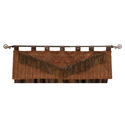 Surmatelas de fenêtre rustique Wooded River Milady