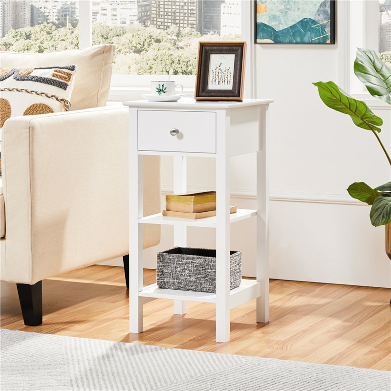 70cm H Manufactured Wood Bedside Table