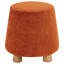 Repose-pieds rond en chenille-978991593