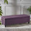 OTTOMAN DE RANGEMENT EN Mauve （OTTOMAN SEULEMENT)