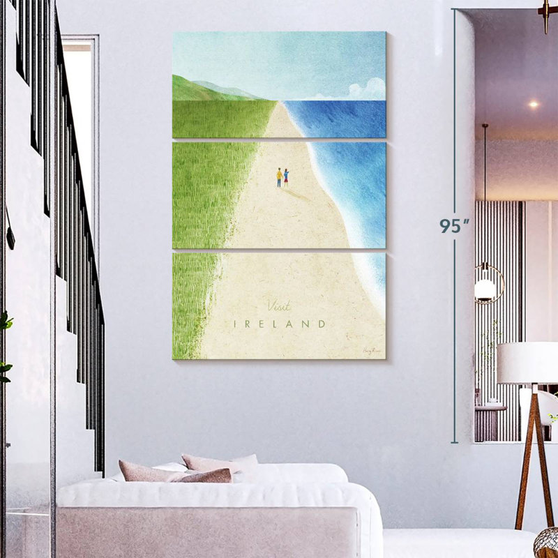 Affiche de voyage Masam Ireland, H 74 po x l 48 po