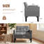 Upholstered Armchair-1402647785