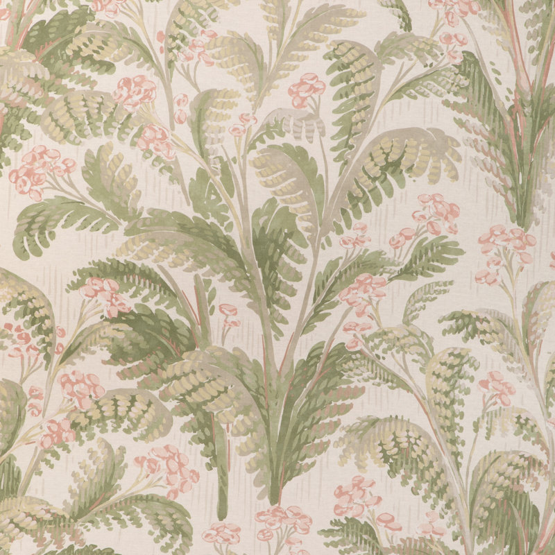 Pashley Print, Pink/Green/Beige