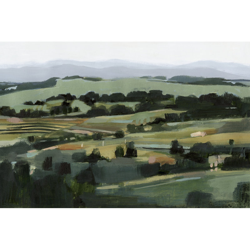 "Homeiant I" par Victoria Borges - peinture sur toile tendue, H 24 po x l 36 po