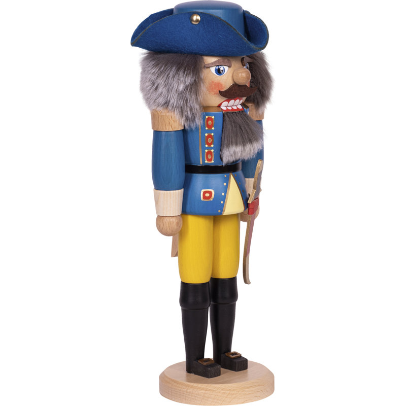 Christmas Nutcracker, Blue/Yellow