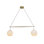 Miro 2 - Light LED Chandelier