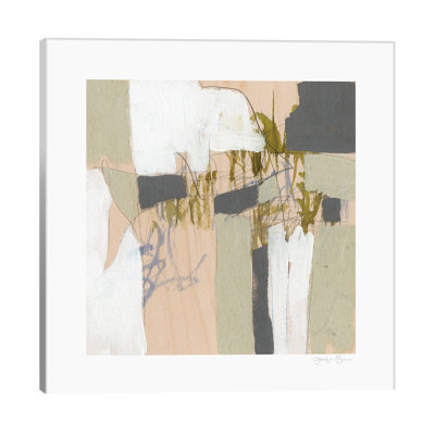Warm Neutrals II by Jennifer Goldberger - Painting on Canvas