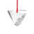 Polished Chrome/Red Rope