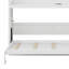 Murphy Bed With Desk,LED Light And USB Charging Station-2145619068