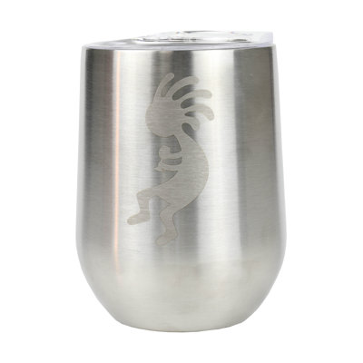 Aquapelli 12 fl. oz. Vacuum Insulated Stainless Steel Wine Tumbler with