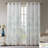 Burnout Printed Curtain Panel Pair-1858164245
