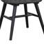 Ensemble de 2 chaises d'appoint noires Coleman-1013409783