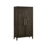 Fenwick 44" Wide Poplar Wood Modern Traditional Wardrobe